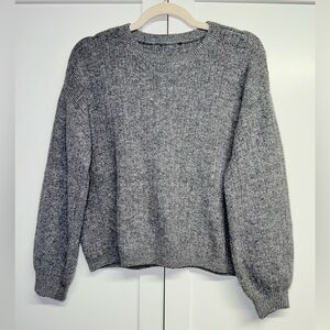 Heathered Gray Women's Sweater